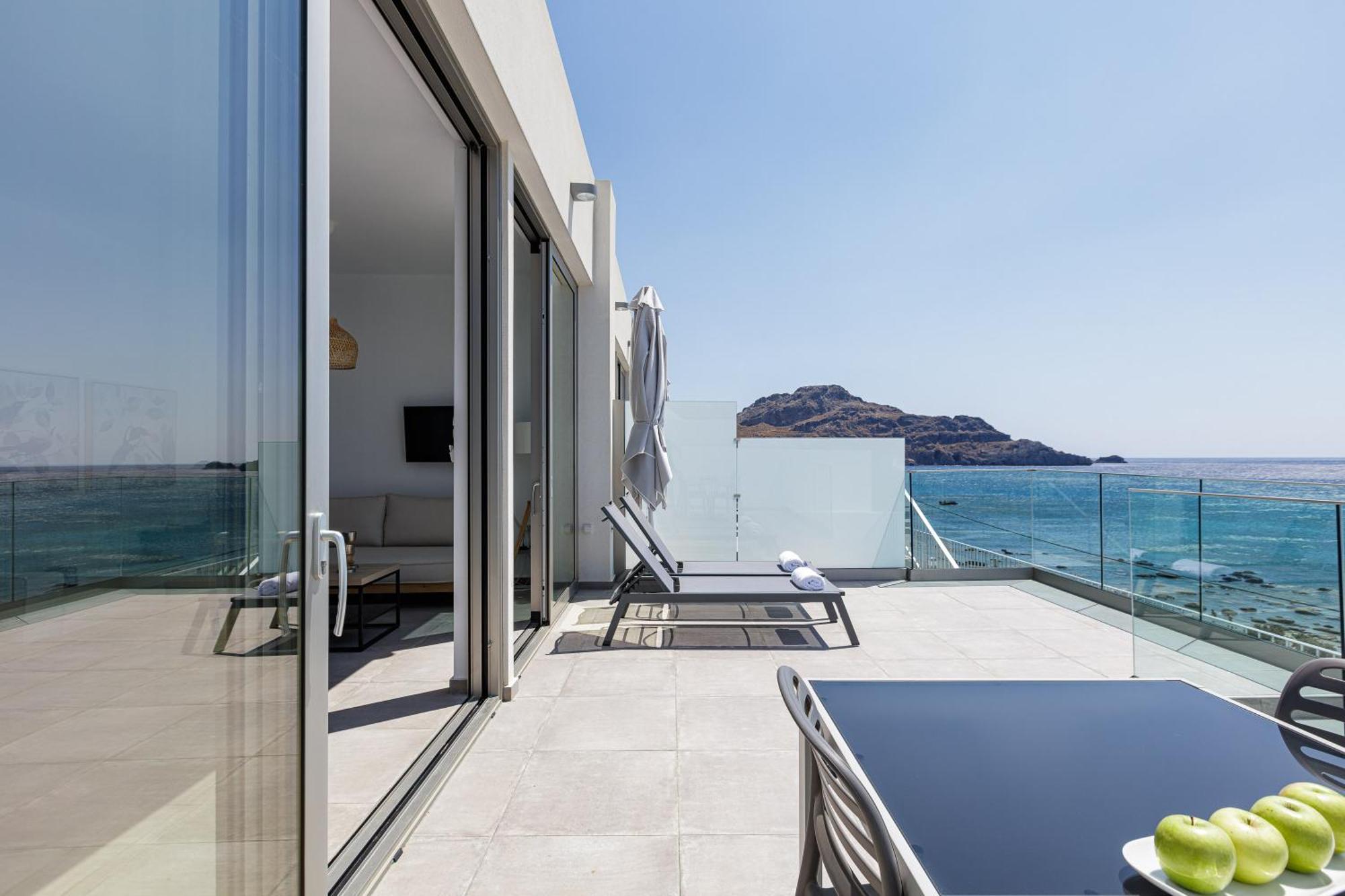 Aelia Seascape Apartments Plakiás Rom bilde