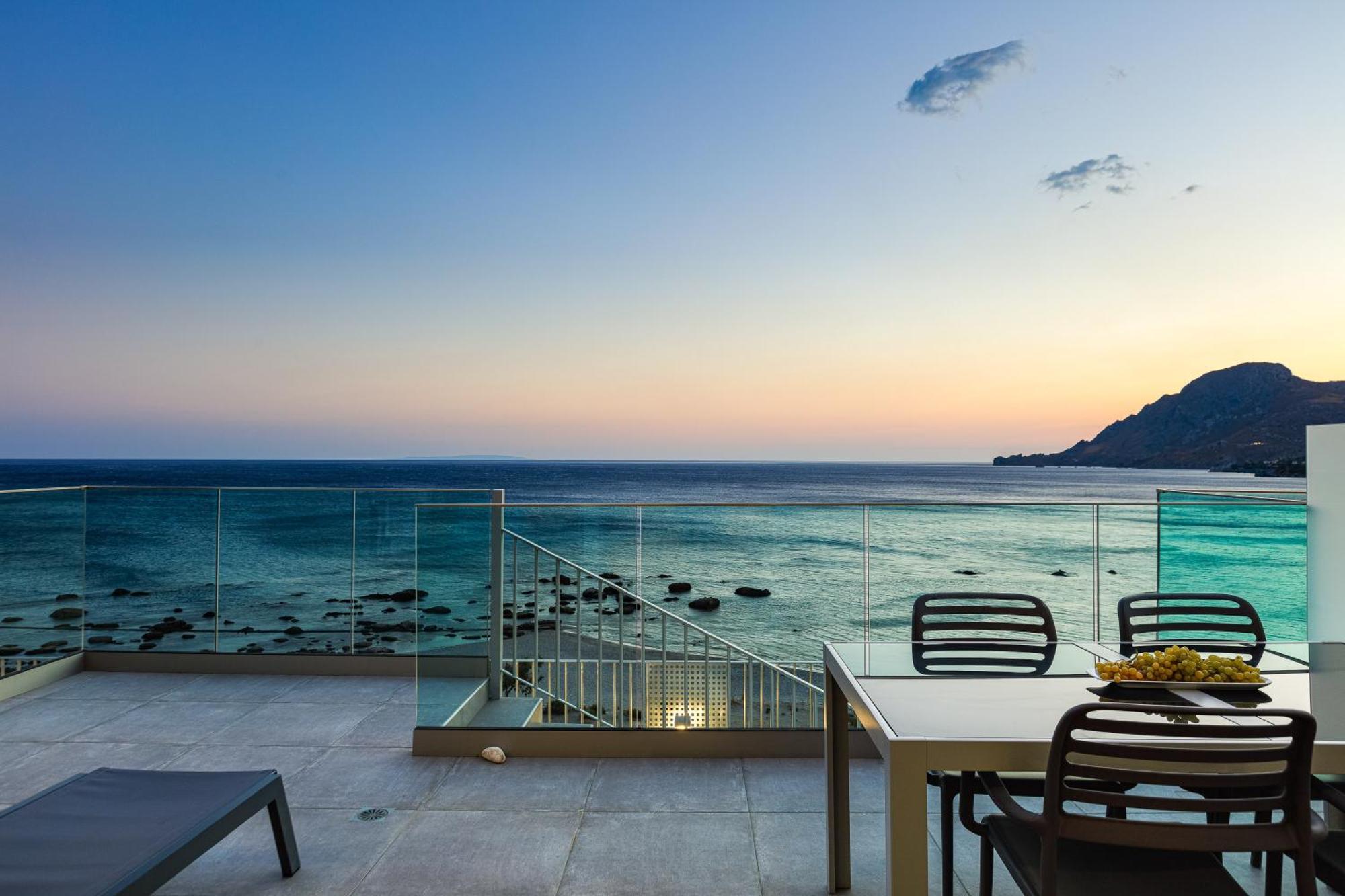 Aelia Seascape Apartments Plakiás Rom bilde